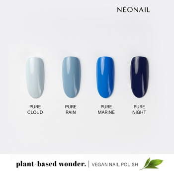 Vegan Nail Polish PLANT-BASE WONDER 7,2 ml - PURE RAIN