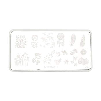 Blaszka do stempli Stamping plate 06