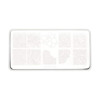 Blaszka do stempli Stamping plate 01