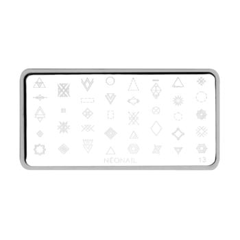 Stamping plate 13