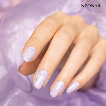 UV Gel Polish 7,2 ml - Top Glow Violet Aurora Flakes