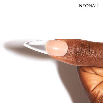 Tipsy elastyczne do przedłużania paznokci Invisible Flexi Tips Clear Stiletto 300 szt.