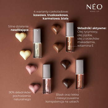 Lip oil- Chocolate: 02 STRAWBERRY CHOCOLATE​