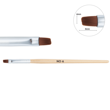 Wooden Gel Brush No 06