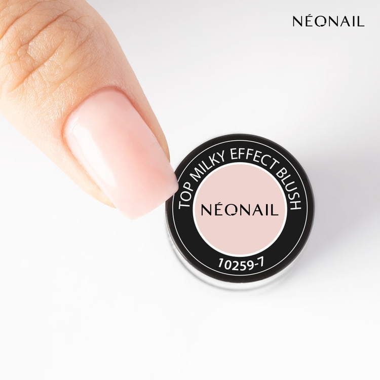 Top hybrydowy Top Milky Effect Blush 7,2 ml