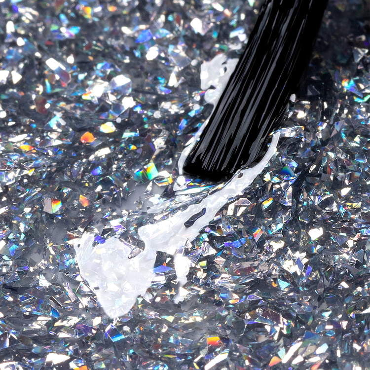 Lakier hybrydowy Silver Confetti 7,2 ml