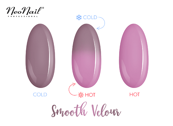 Termiczny Lakier Hybrydowy Smooth Velour Termiczny Lakier Hybrydowy Smooth Velour