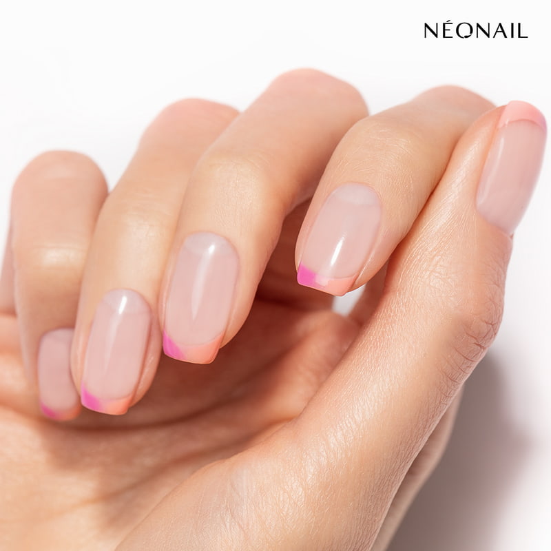 french manicure na jesień