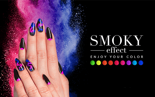 Efekt dymu z pyłkami Smoky Effect