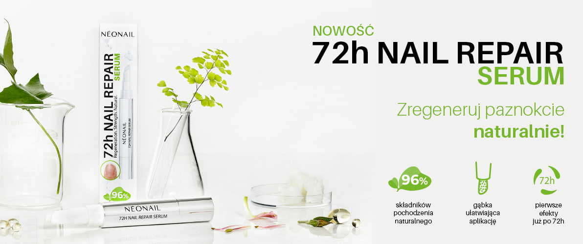 Akcja regeneracja! Serumodżywka do paznokci 72H NAIL REPAIR SERUM