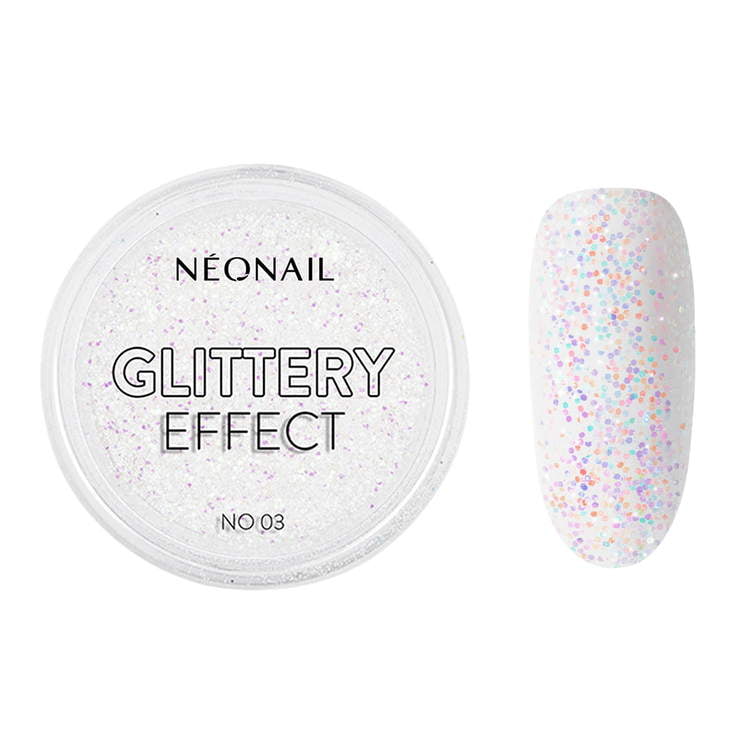 pyłek do stylizacji paznokci Glittery Effect No. 03