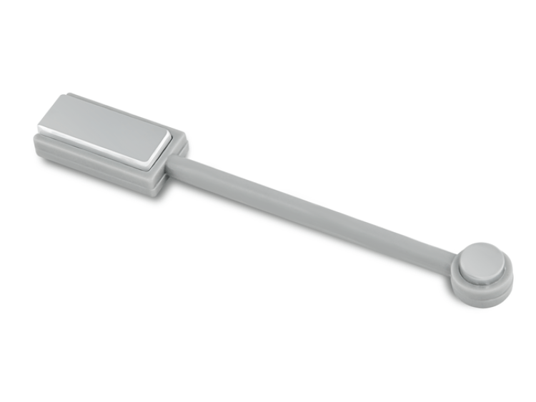 Double-sided magnet for magnetic hybrid varnish for the cat eye effect.