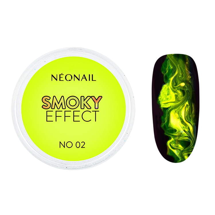 Pyłek Smoky Effect do efektu dymu na paznokciach. 