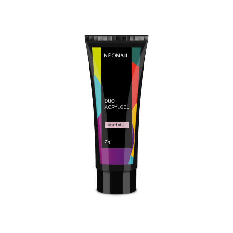 DUO ACRYLGEL NATURAL PINK do przedłużania paznokci.