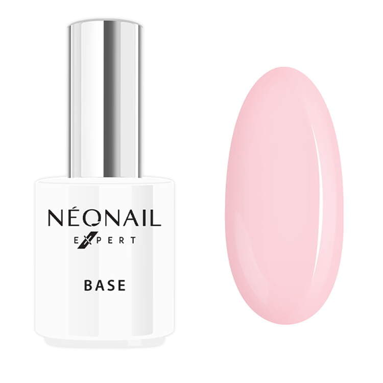 UV gel Nail Polish NN Expert 15 ml - Cover Base Protein Nude Rose