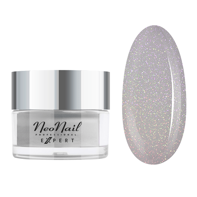 Titanium Dip Powder NN EXPERT 20 g Silver Confetti • NEONAIL Store