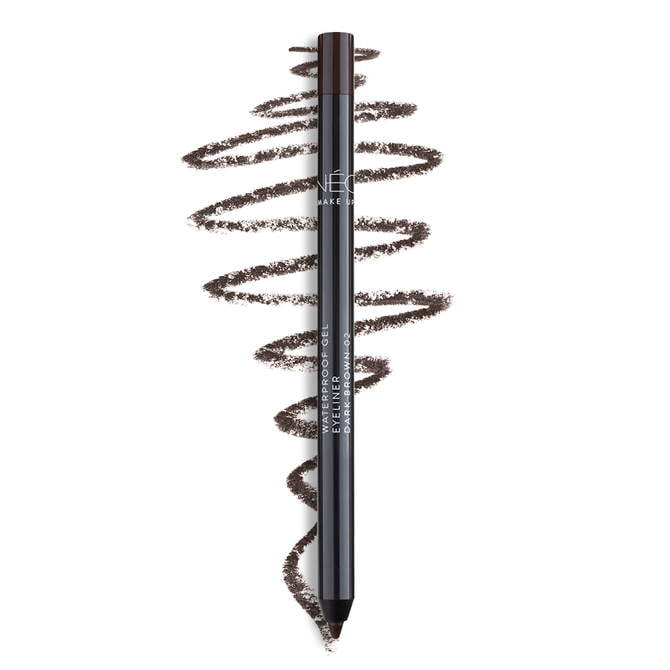 02 Kredka do powiek wodoodporna Waterproof Gel Eyeliner Dark brown 