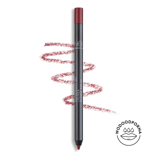 05 Konturówka do ust wodoodporna Waterproof Gel Lipliner Classic red 