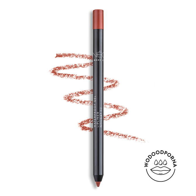 02 Konturówka do ust wodoodporna Waterproof Gel Lipliner Nougat 
