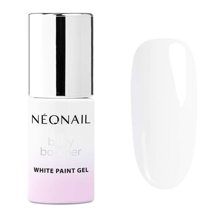 Paint UV/LED Gel 6,5 ml - Baby Boomer White Paint Gel