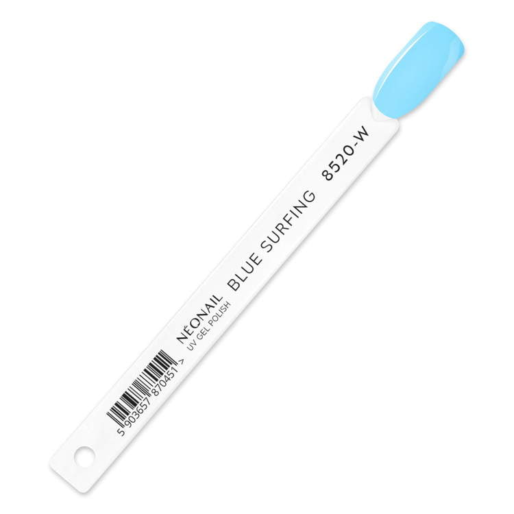 NEONAIL TEMPLATE - Blue Surfing