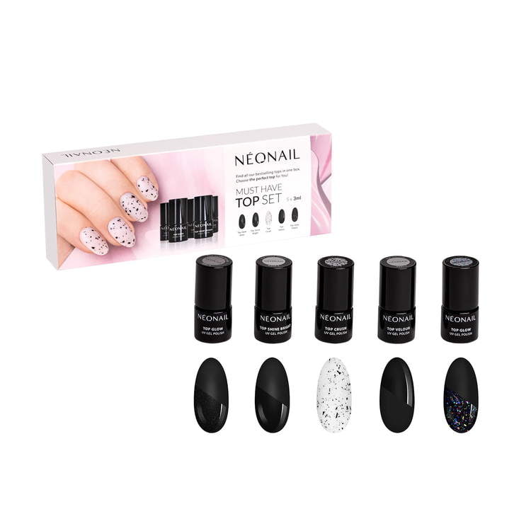 Must Have TOP Set: 5 topcoats x 3ml