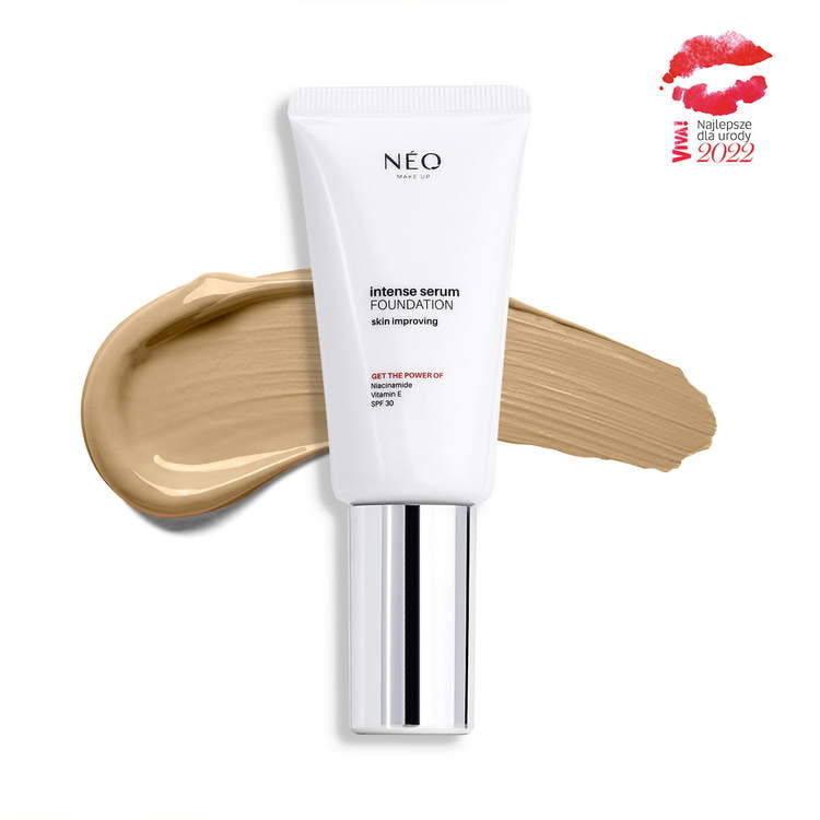 02 Podkład nawilżający Intense Serum Foundation Ivory