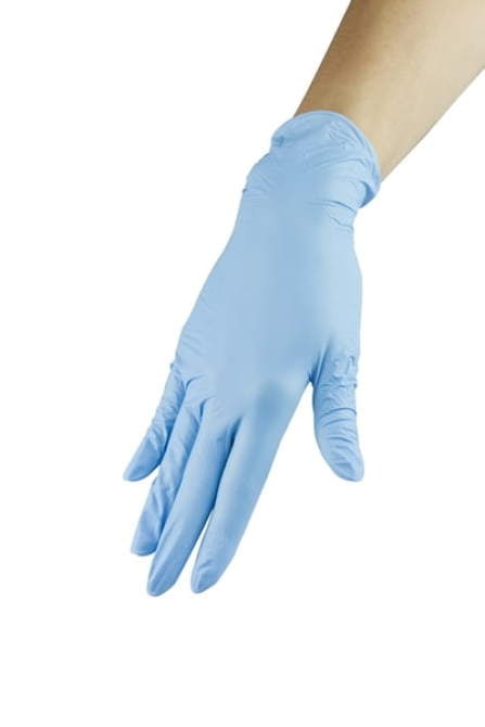 Rękawiczki nitrylowe - niebieskie, rozmiar M wysoka jakość