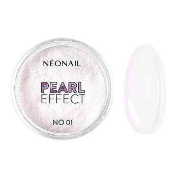 Pyłek do zdobienia paznokci hybrydowych Pearl Effect No. 01