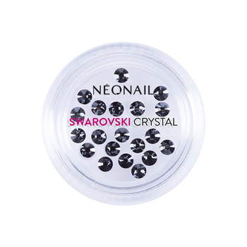 Cyrkonie Swarovski SS10 20szt - Jet 280 Hematite neonail