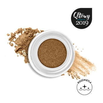 Cienie w kremie Pro Cream Glitter 18 Sparkly Brown NM0255
