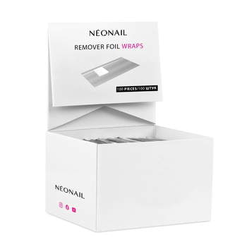 Profesjonalne Foil Nail Wraps - 100 szt. 